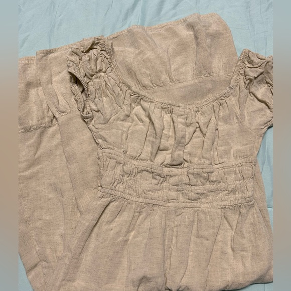 cream dress - Picture 2 of 5